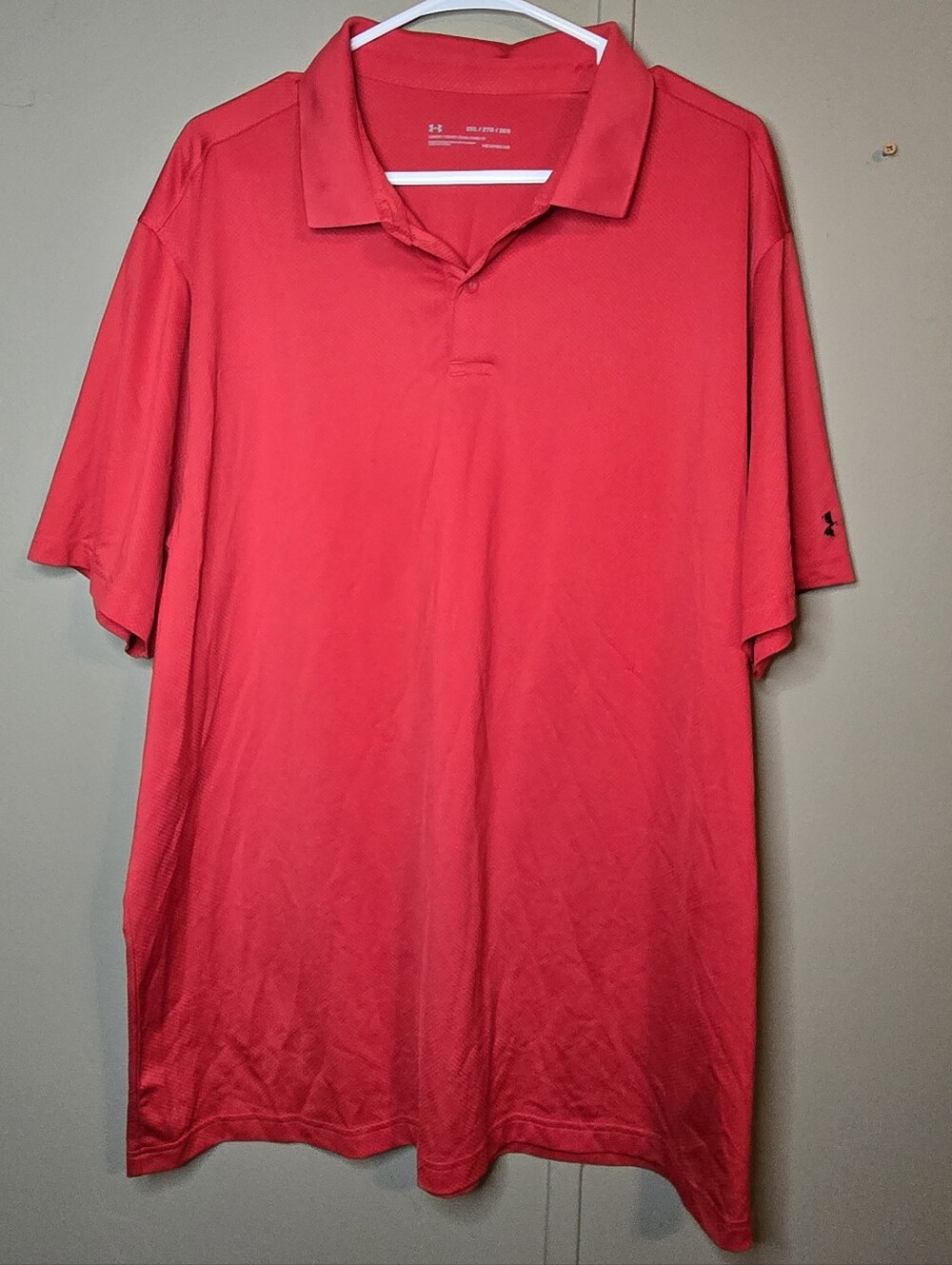 Under Armour Men’s Bright Red Polo Shirt